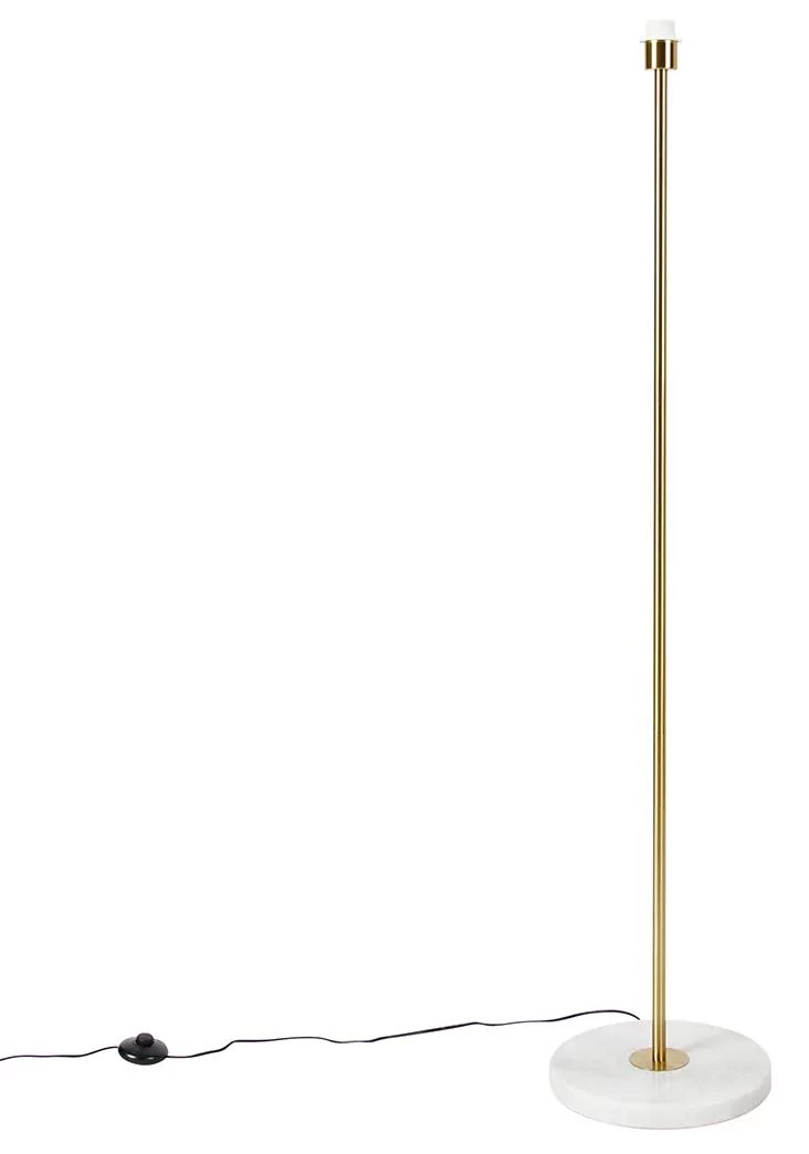 Moderná stojanová lampa z mosadze - Kaso