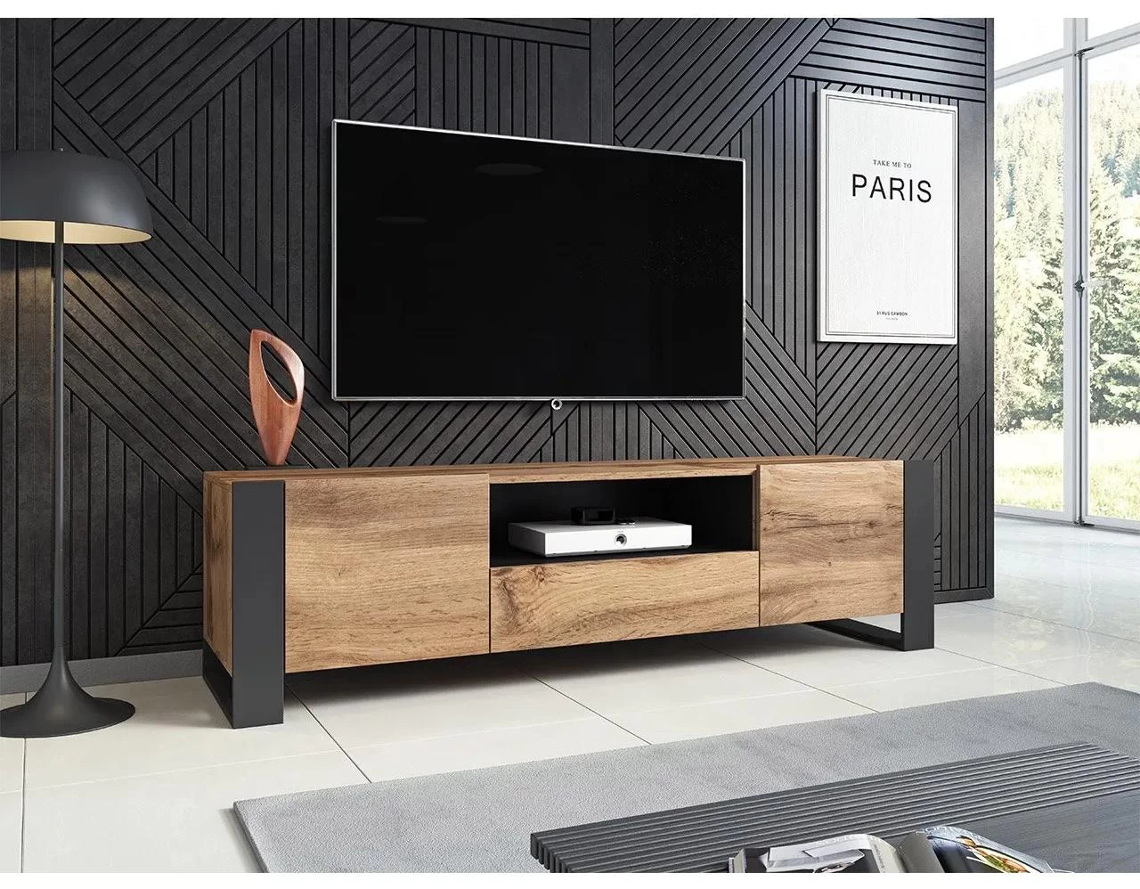 TV stolík Empire, Farby: wotan / antracit