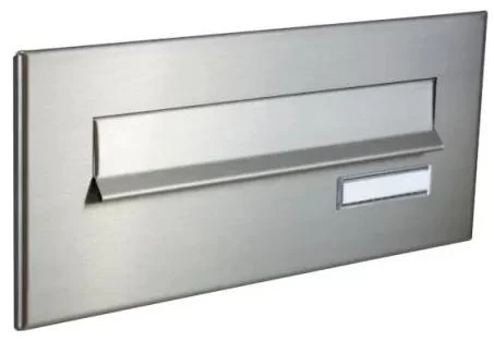 DOLS ČD-1 - čelná doska nerezovej poštovej schránky na zamurovanie, s menovkou