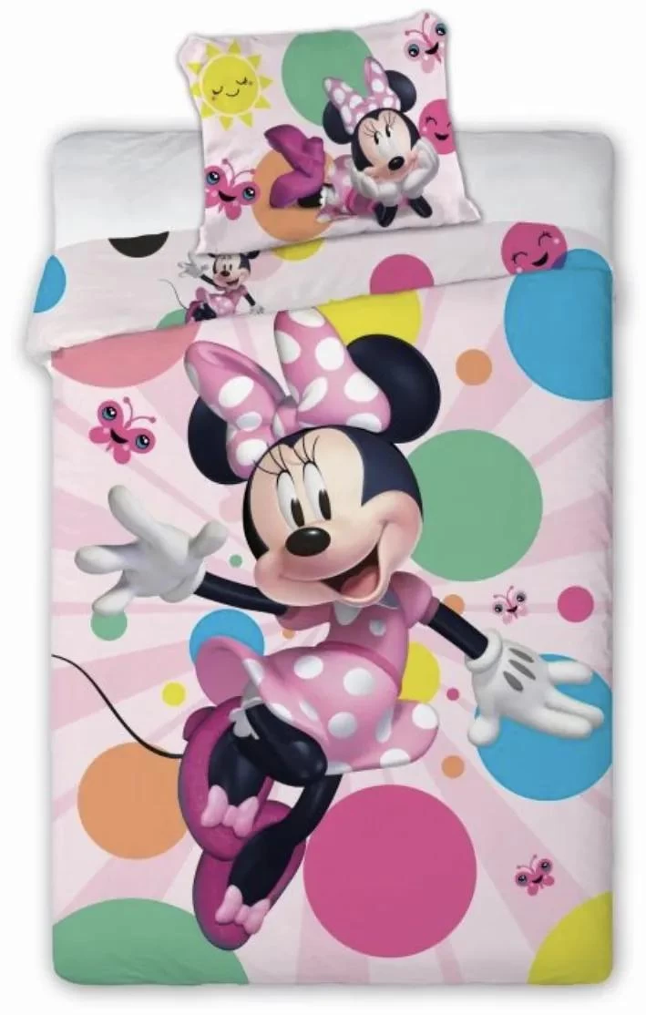 Obliecky Disney Minnie 140x200cm+90x70cm Setino