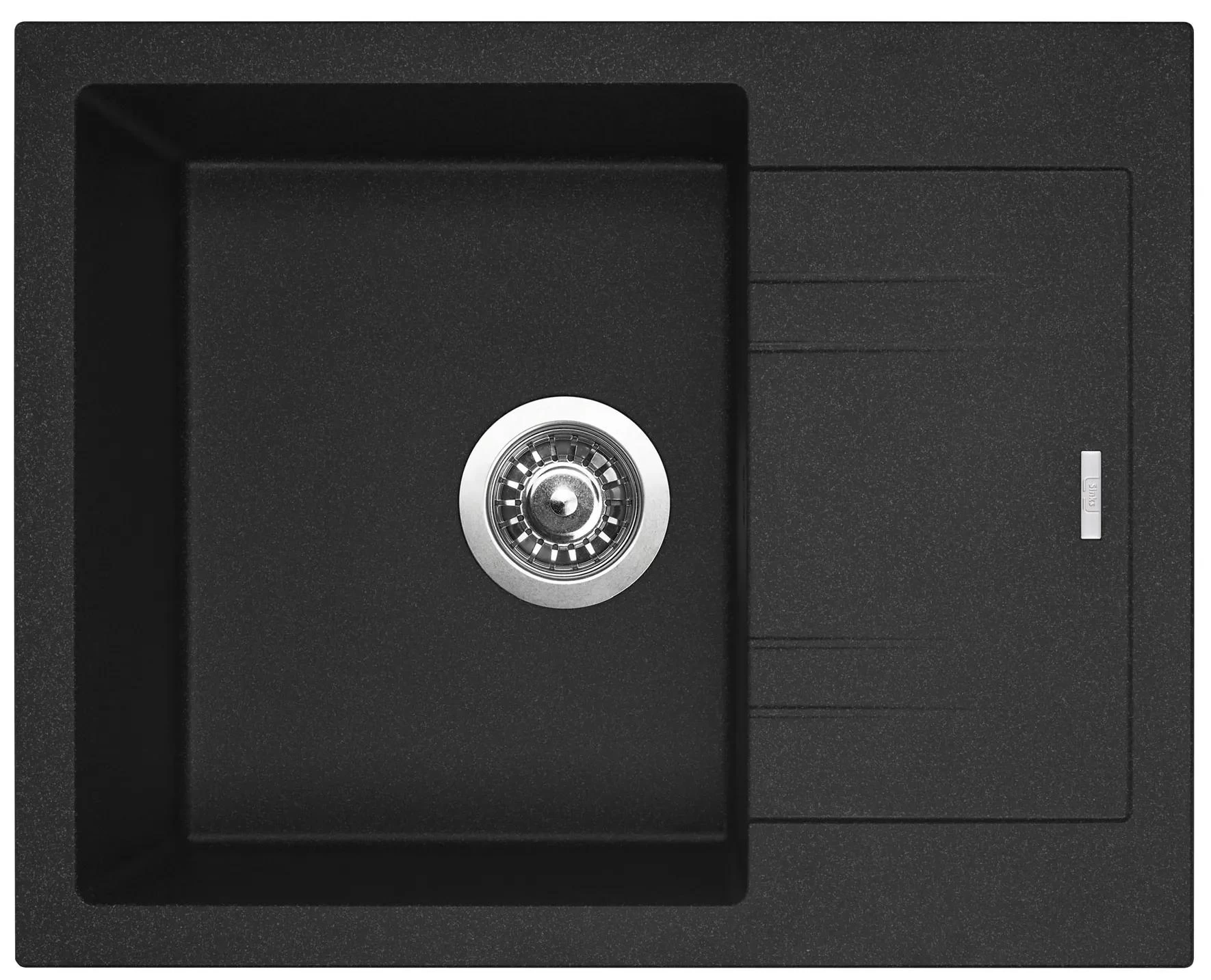 Granitový drez Sinks LINEA 600 Granblack