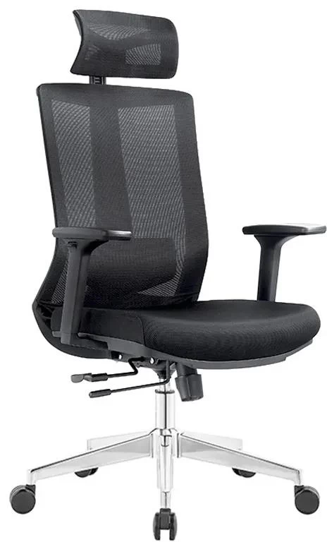 Kancelárska ergonomická stolička Neoseat SABRINA — čierna, nosnosť 150 kg
